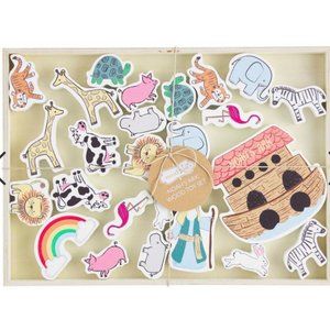Mud Pie, Noah’s ark, wood toy set